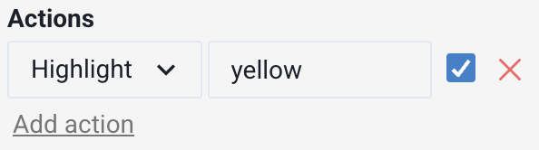 Docs Hotkey screenshot of an action with toggle enabled